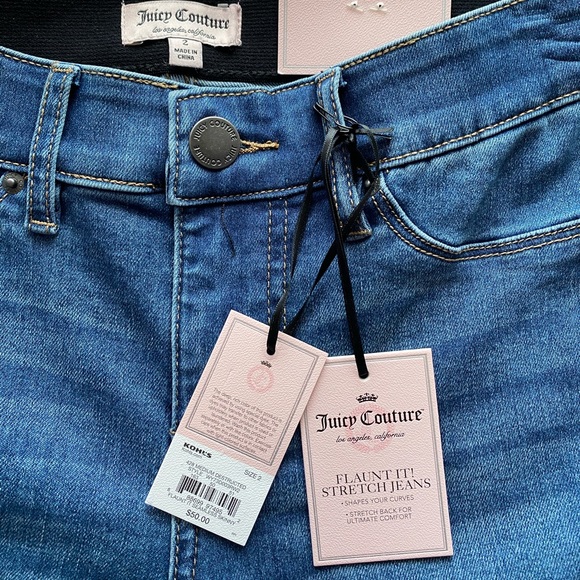 ✨SOLD✨Juicy Couture- Flaunt It Seamless Jean, SIZE - Picture 2 of 4